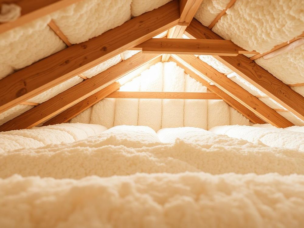 Attic insulation, one of the upgrades that can improve a BER